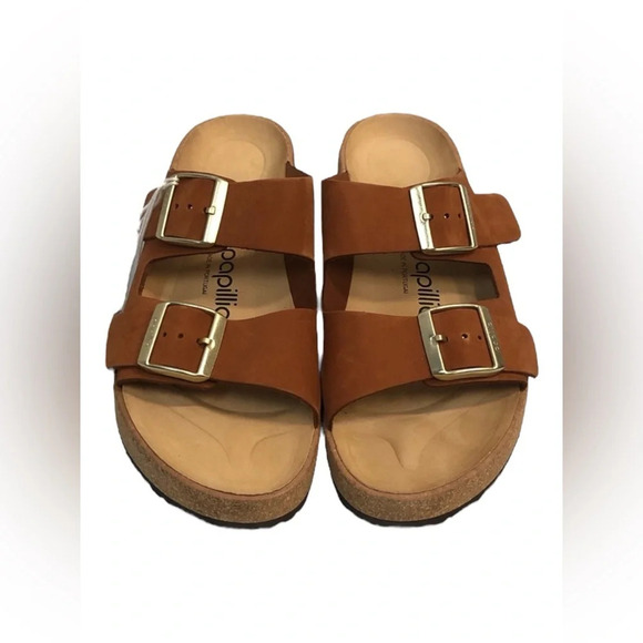 Birkenstock Shoes - BIRKENSTOCK Gabriela Tan Pecan suede Sandal Women’s Size 7